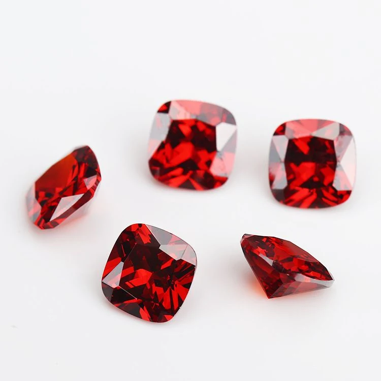 Garnet Cubic Zirconia for Jewelry Fancy Accessory Setting